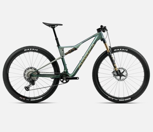 Orbea OIZ M10 XTR - 2025 | Seaweed Carbon View - Spaceship Green