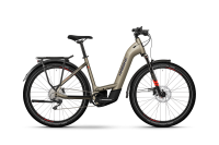 Haibike Trekking 8 Low | sand/red/blue glänzend
