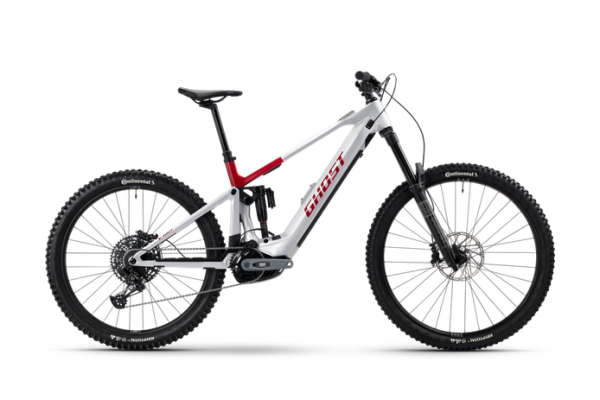 Ghost E-RIOT CF ADVANCED Kiox 300 | Uni rebel red/misty gray - glossy