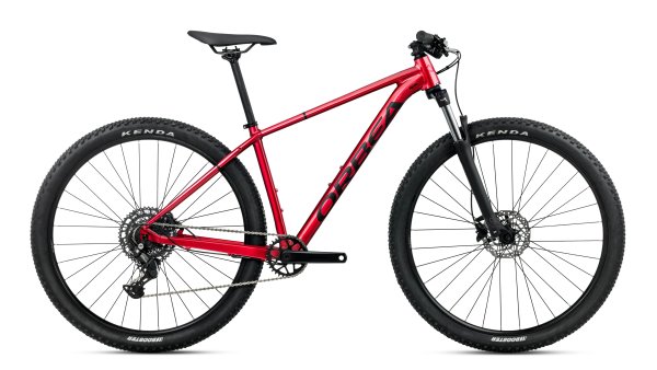 Burning Red (Gloss) - Black (Matt)
