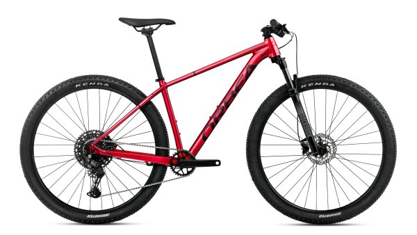 Burning Red (Gloss) - Black (Matt)